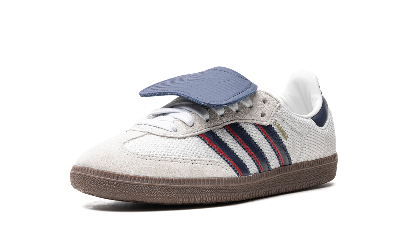Adidas Samba LT "Crystal White Dark Blue"