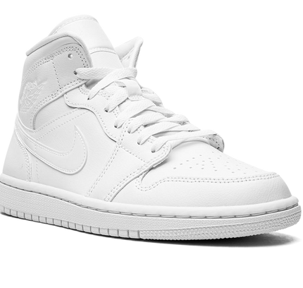 Air Jordan 1 MID WMNS "Triple White 2022"