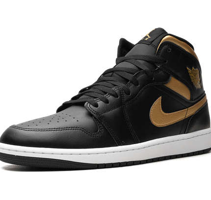 Air Jordan 1 Mid "Black Gold"