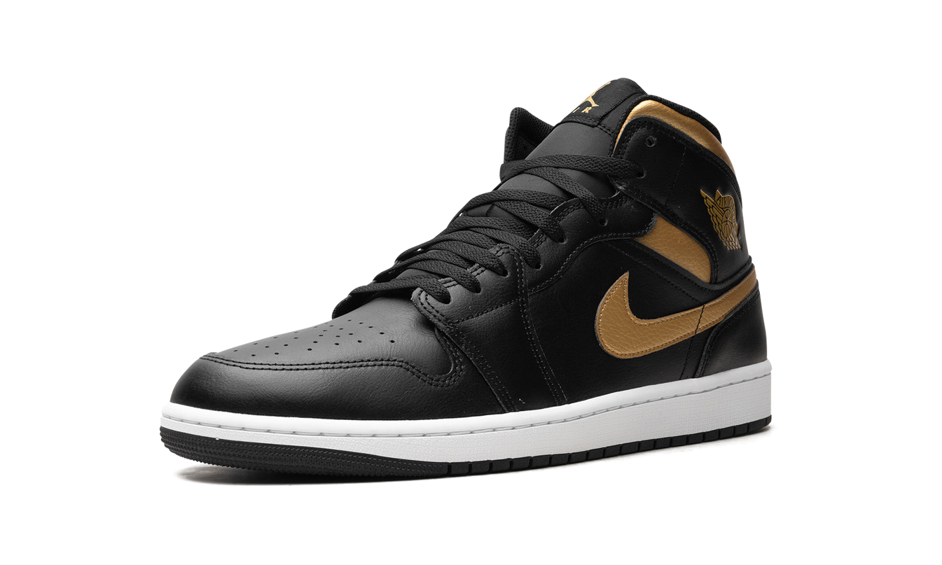 Air Jordan 1 Mid "Black Gold"