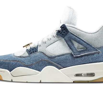 Air Jordan 4 WMNS "Denim - Worn Blue"