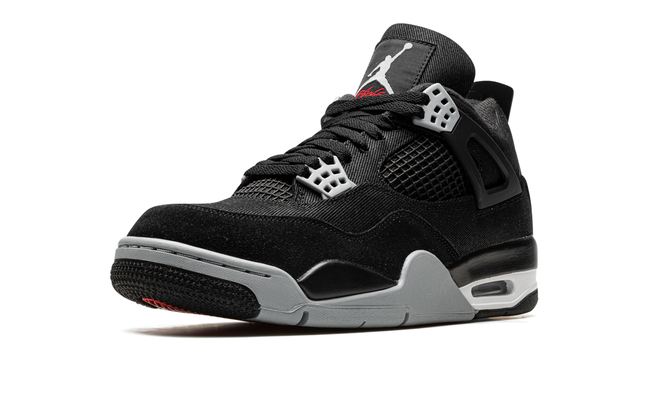 Air Jordan 4 „Schwarze Leinwand“