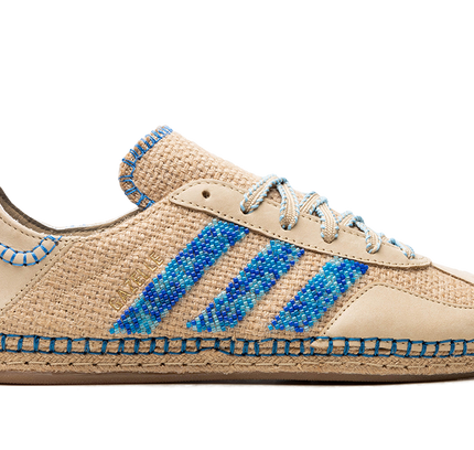 Adidas Gazelle "CLOT - Linen Khaki / Light Blue"