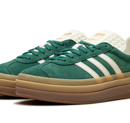 Adidas Gazelle Bold WMNS "Green / White / Gold"