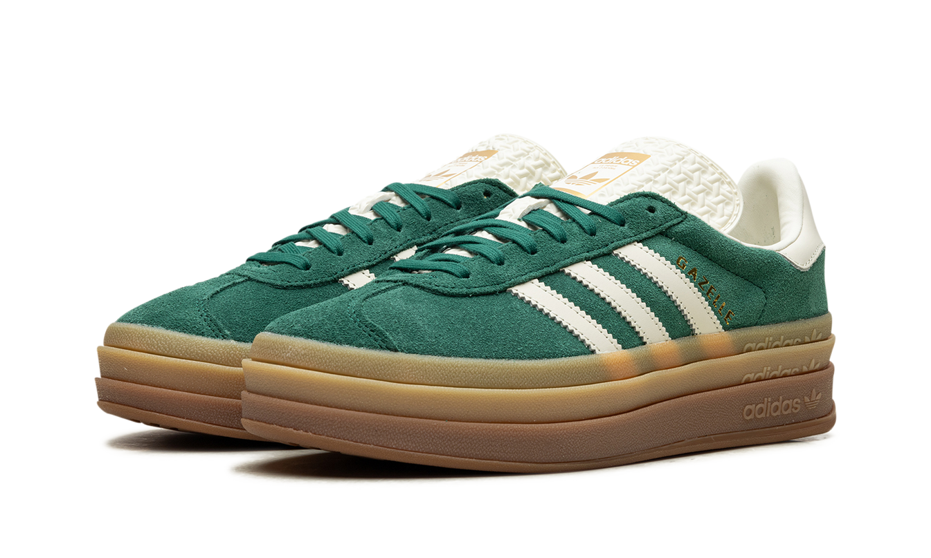 Adidas Gazelle Bold WMNS "Green / White / Gold"