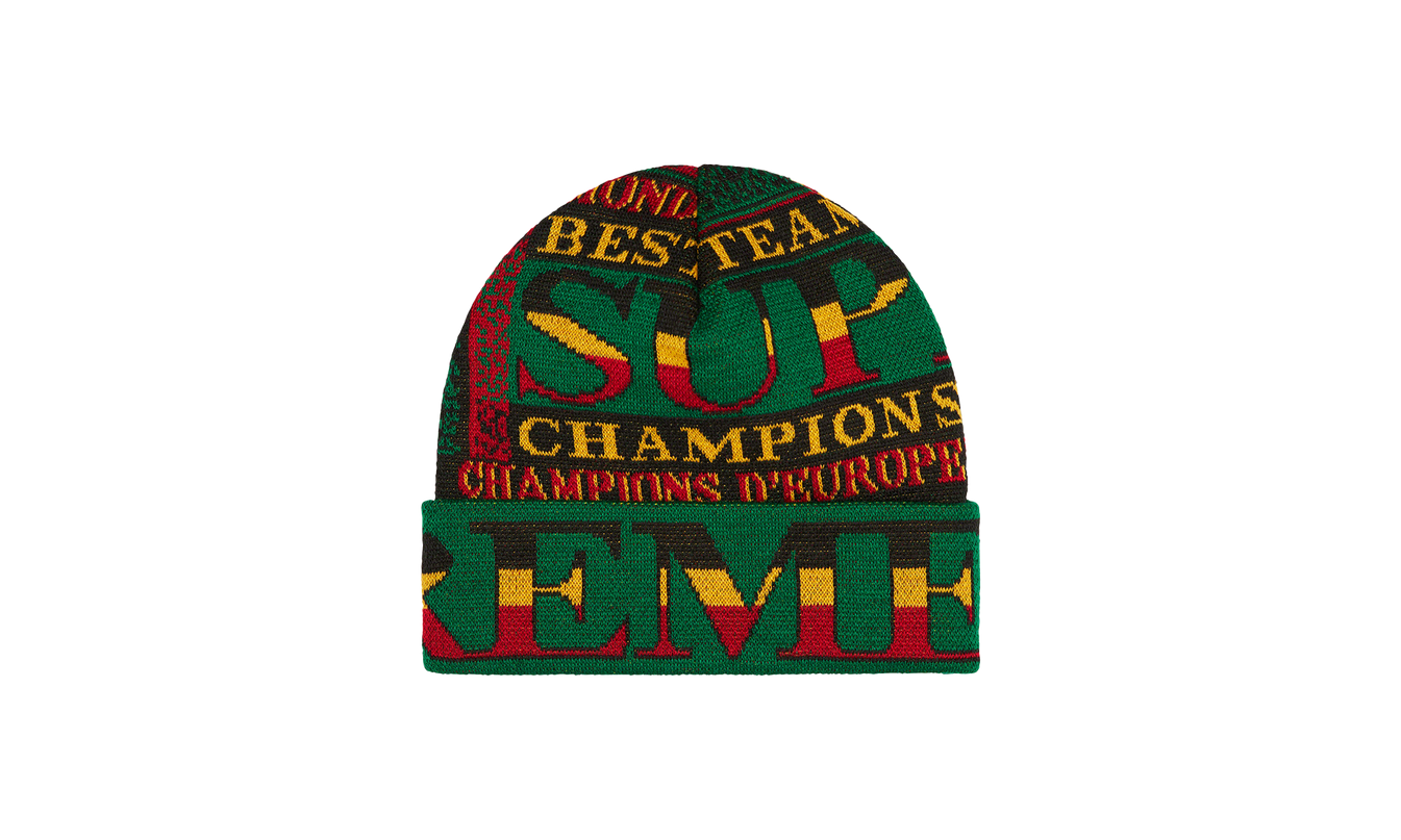 Supreme Scarf Beanie "Green"