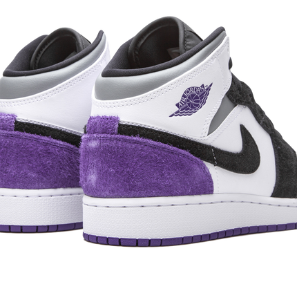 Air Jordan 1 Mid SE GS "Court Purple Suede"