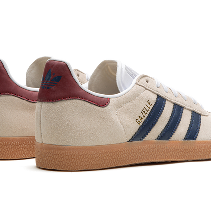 Adidas Gazelle "Off White / Dark Blue / Gum"