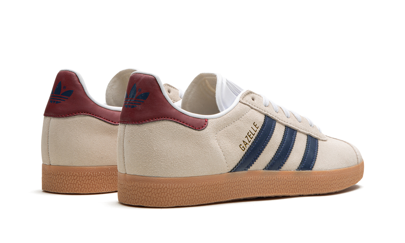 Adidas Gazelle "Off White / Dark Blue / Gum"