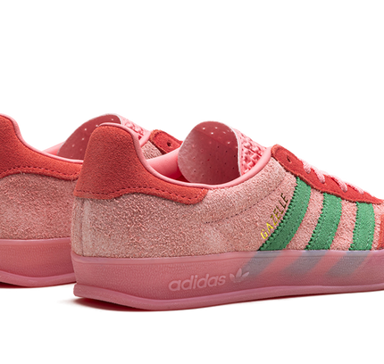 Adidas Gazelle Indoor WMNS "Semi Pink Spark Preloved Scarlet"
