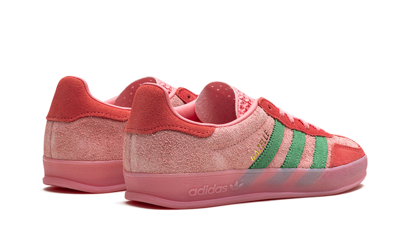 Adidas Gazelle Indoor WMNS "Semi Pink Spark Preloved Scarlet"