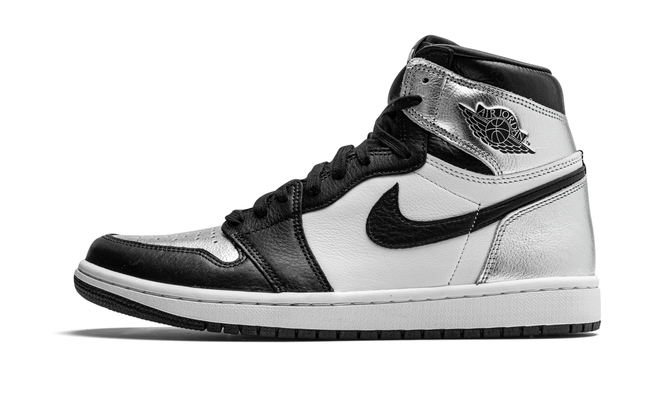 Air Jordan 1 RETRO HIGH OG WMNS "Silver Toe"