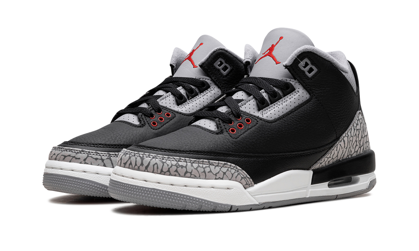 Air Jordan 3 GS "Black Cement"