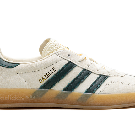 Adidas Gazelle Indoor "Cream White Green Gum"