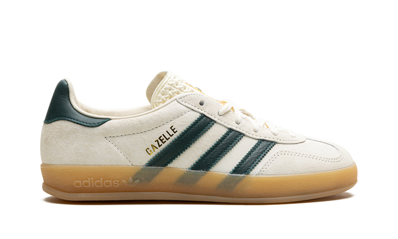 Adidas Gazelle Indoor "Cream White Green Gum"