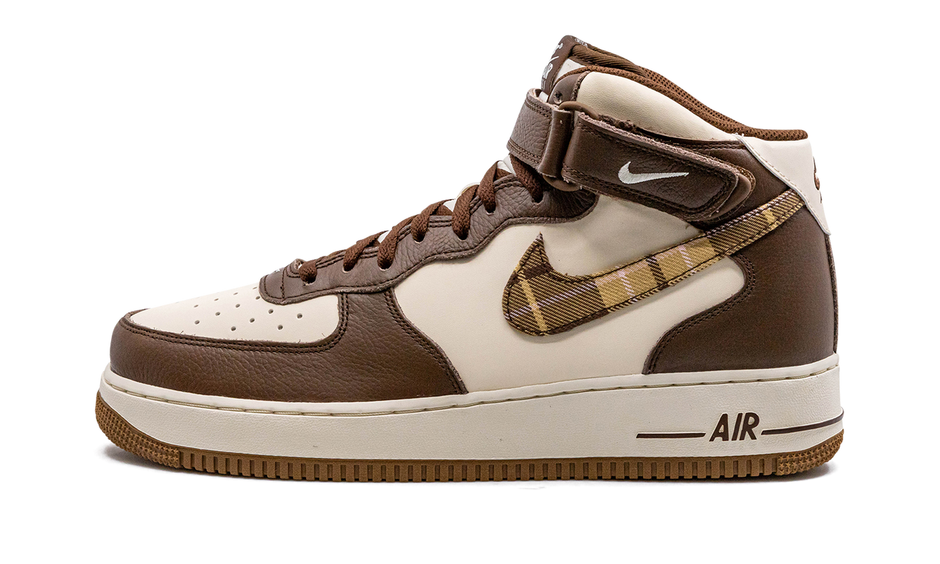 Nike Air Force 1 Mid "Brown Plaid"