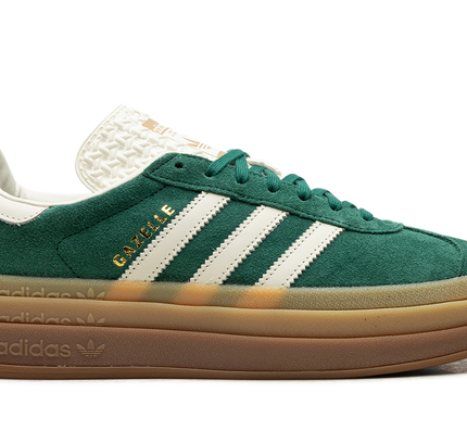 Adidas Gazelle Bold WMNS "Green / White / Gold"