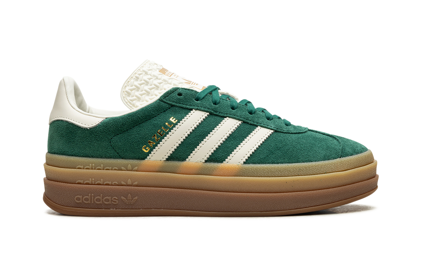 Adidas Gazelle Bold WMNS "Green / White / Gold"