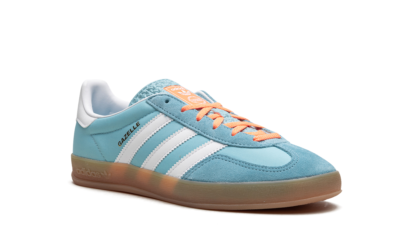 Adidas Gazelle Indoor "Preloved Blue White Gum"