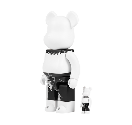 Bearbrick Andy Warhol "The Rolling Stones - Sticky Fingers 100% 400%"