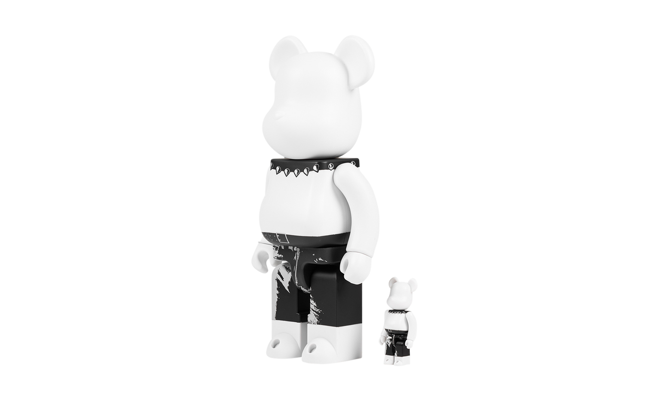 Bearbrick Andy Warhol "The Rolling Stones - Sticky Fingers 100% 400%"