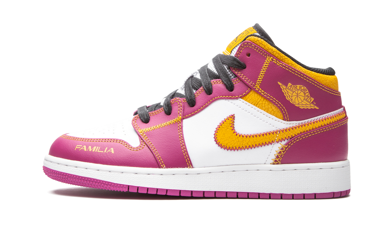 Air Jordan 1 Mid DOD GS "Day of the Dead"