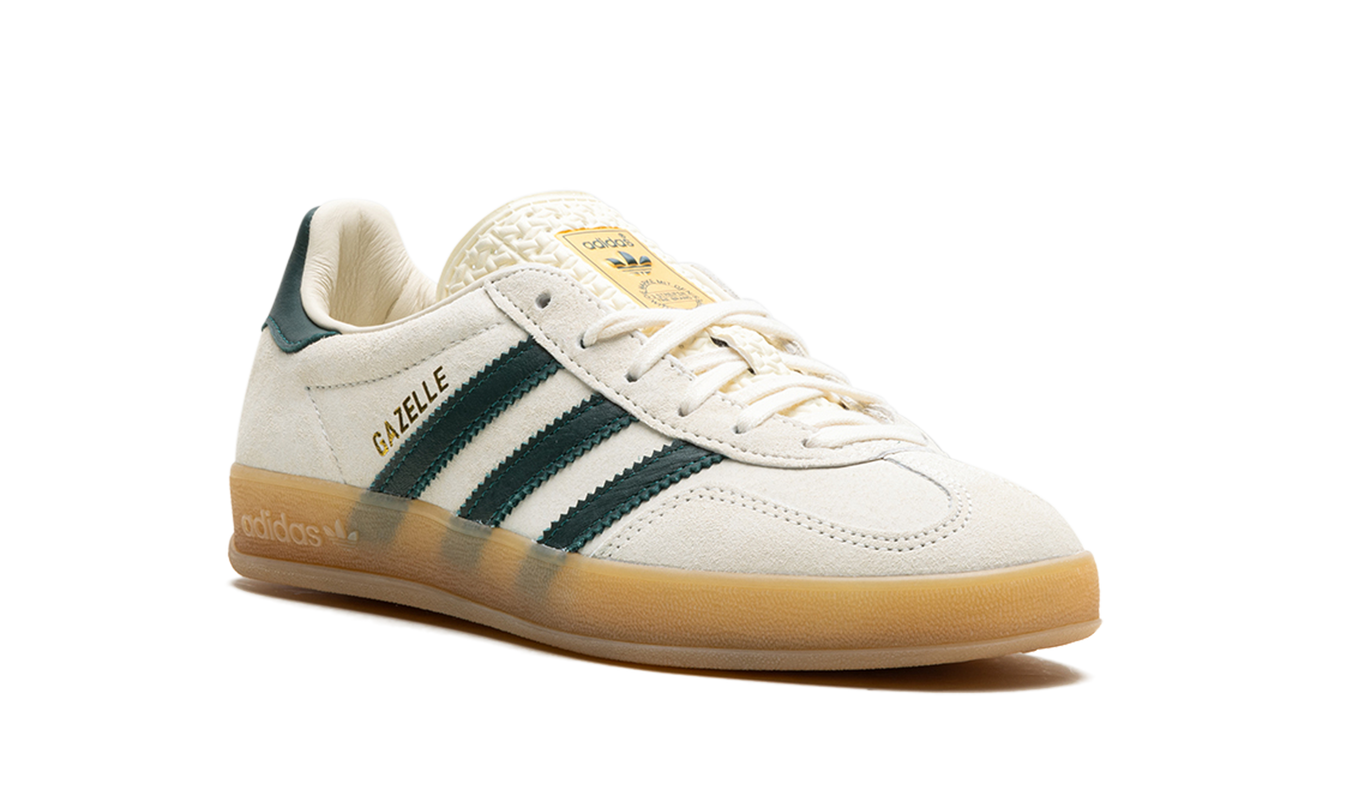 Adidas Gazelle Indoor "Cream White Green Gum"