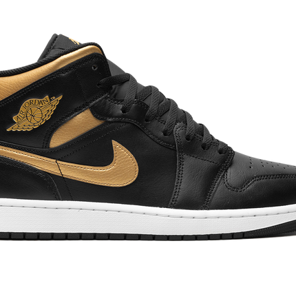 Air Jordan 1 Mid "Black Gold"