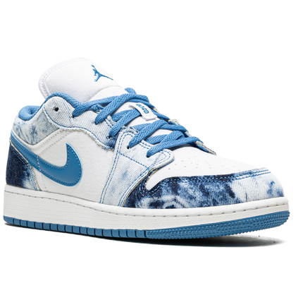 Air Jordan 1 LOW GS "Acid Wash Denim"