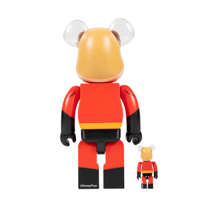 Bearbrick Disney Pixar Mr. Incredible "100% & 400% Set"
