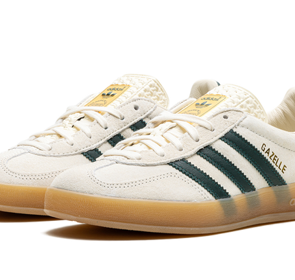 Adidas Gazelle Indoor "Cream White Green Gum"