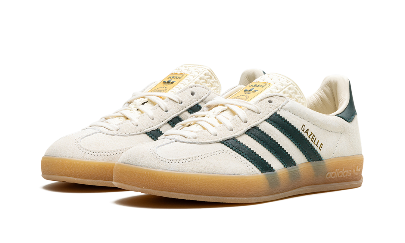 Adidas Gazelle Indoor "Cream White Green Gum"