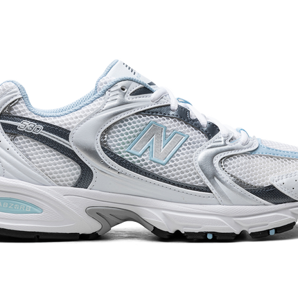 New Balance 530 "White / Dark Arctic Grey / Light Chrome Blue"