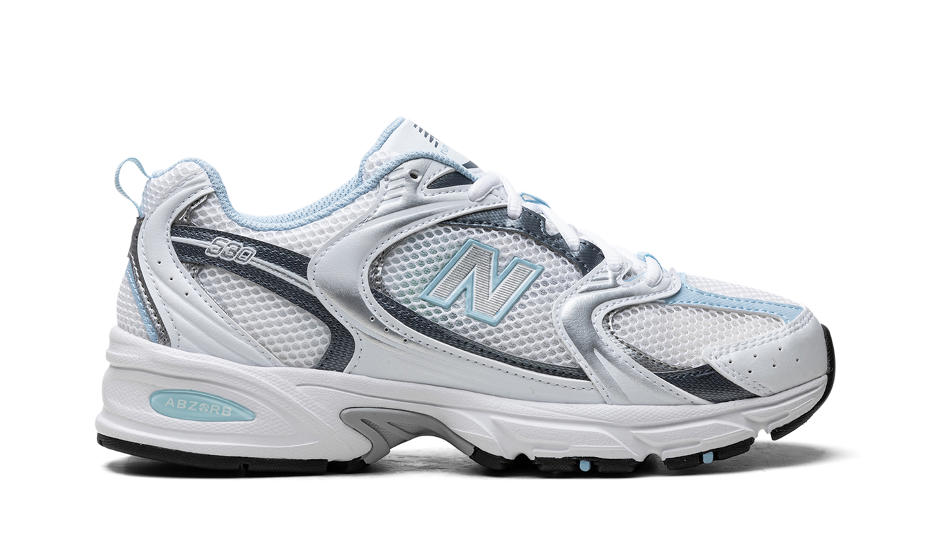 New Balance 530 "White / Dark Arctic Grey / Light Chrome Blue"