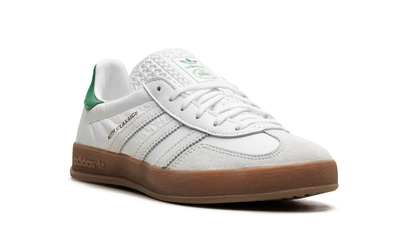 Adidas Gazelle Indoor "Kith- White / Green"