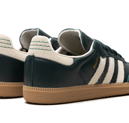 Adidas Samba OG "Shadow Green Cream White Gold Metallic"