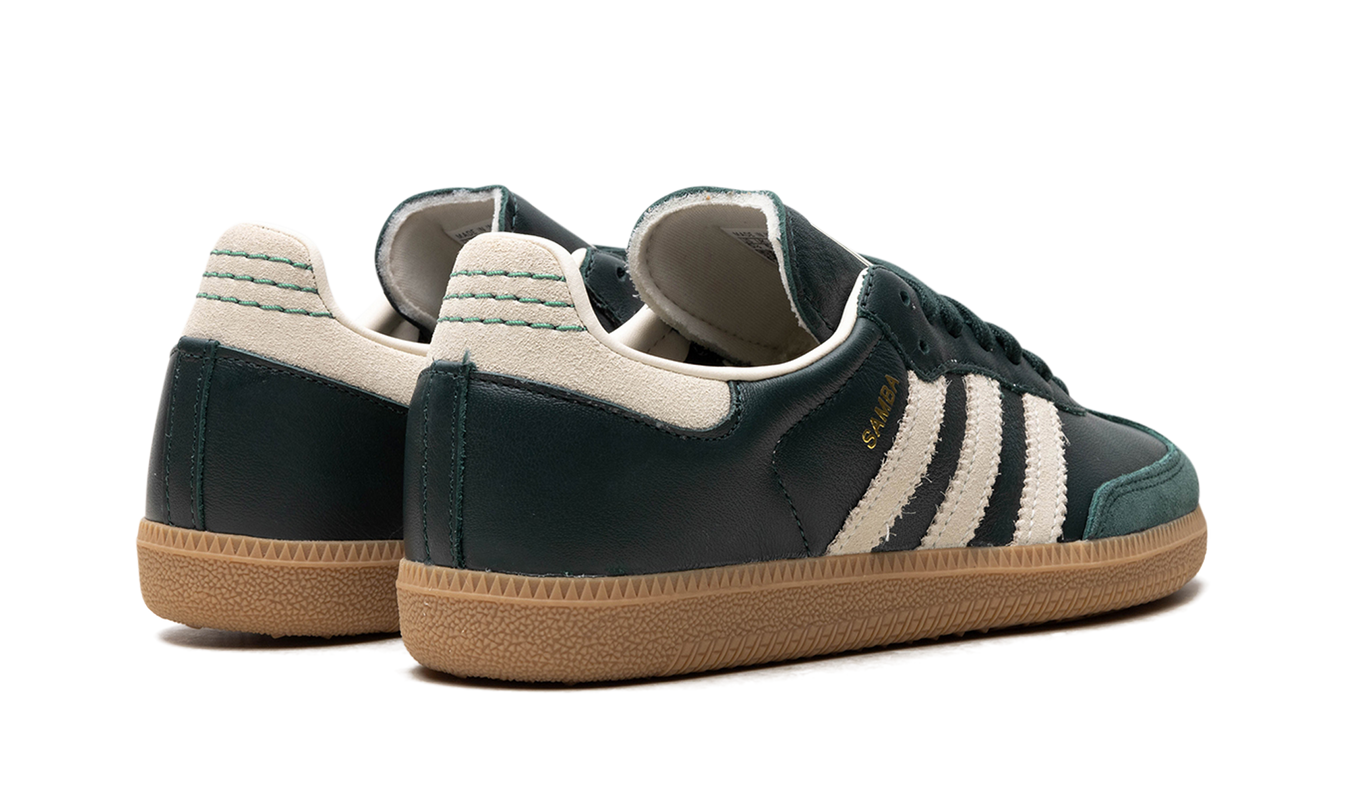 Adidas Samba OG "Shadow Green Cream White Gold Metallic"