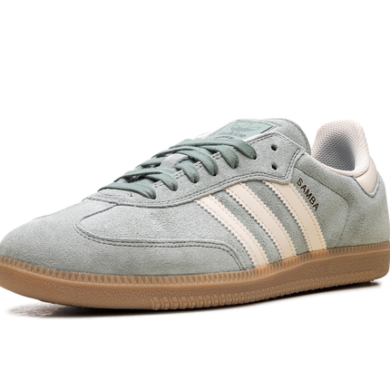 Adidas Samba "Silver Green Wonder White"