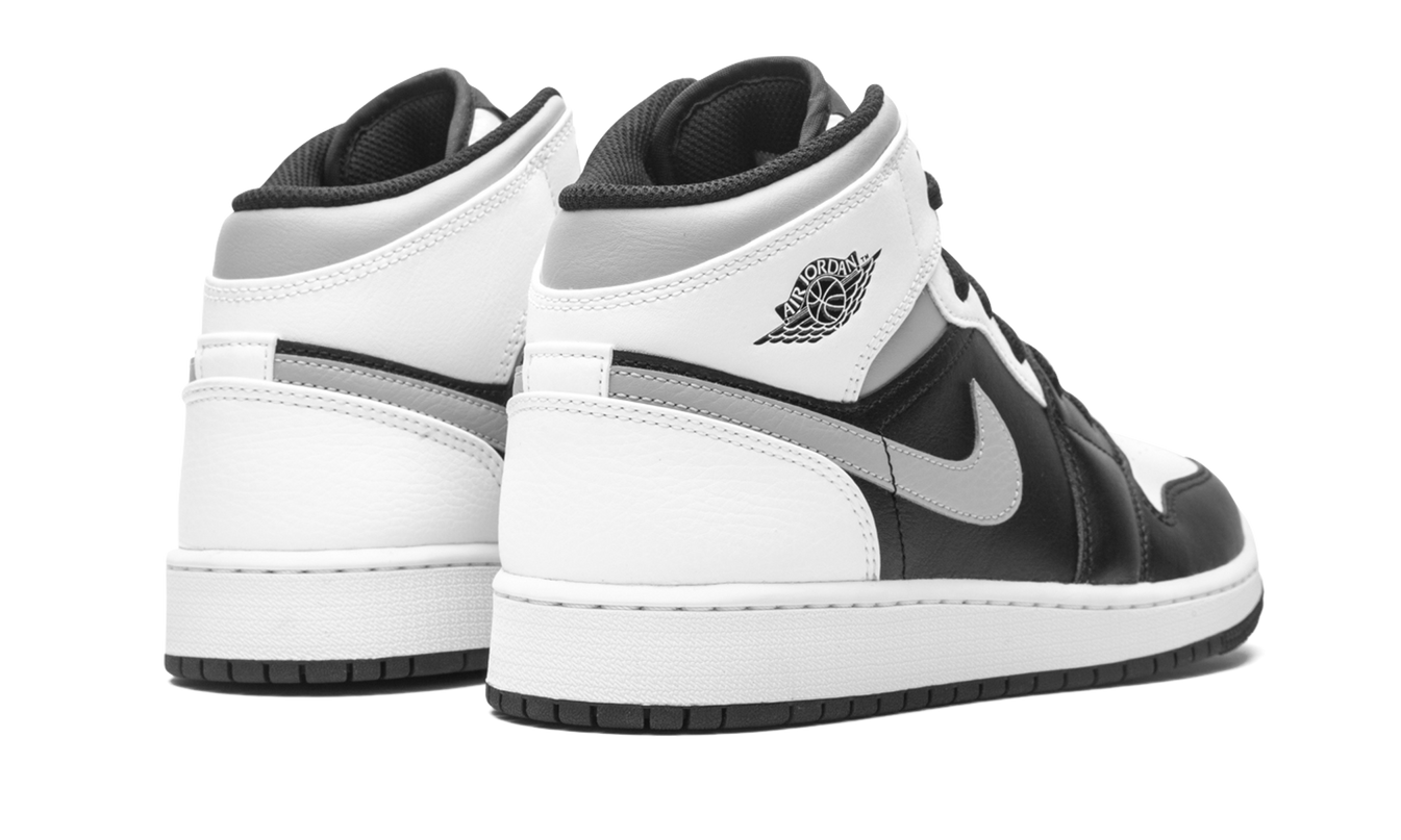 Air Jordan 1 Mid GS "White Shadow"