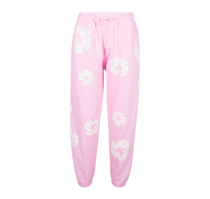 Denim Tears The Cotton Wreath Sweatpants "Powder Pink"
