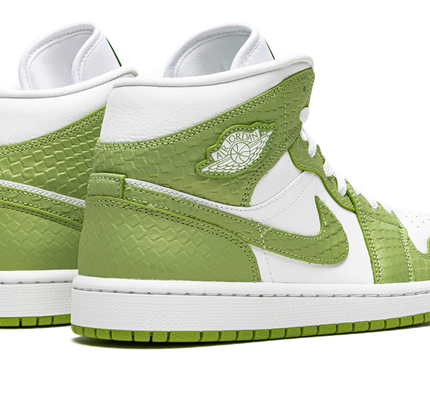 Air Jordan 1 MID SE WMNS "Green Python"