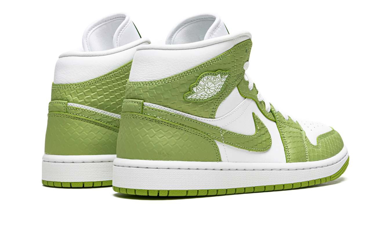 Air Jordan 1 MID SE WMNS "Green Python"