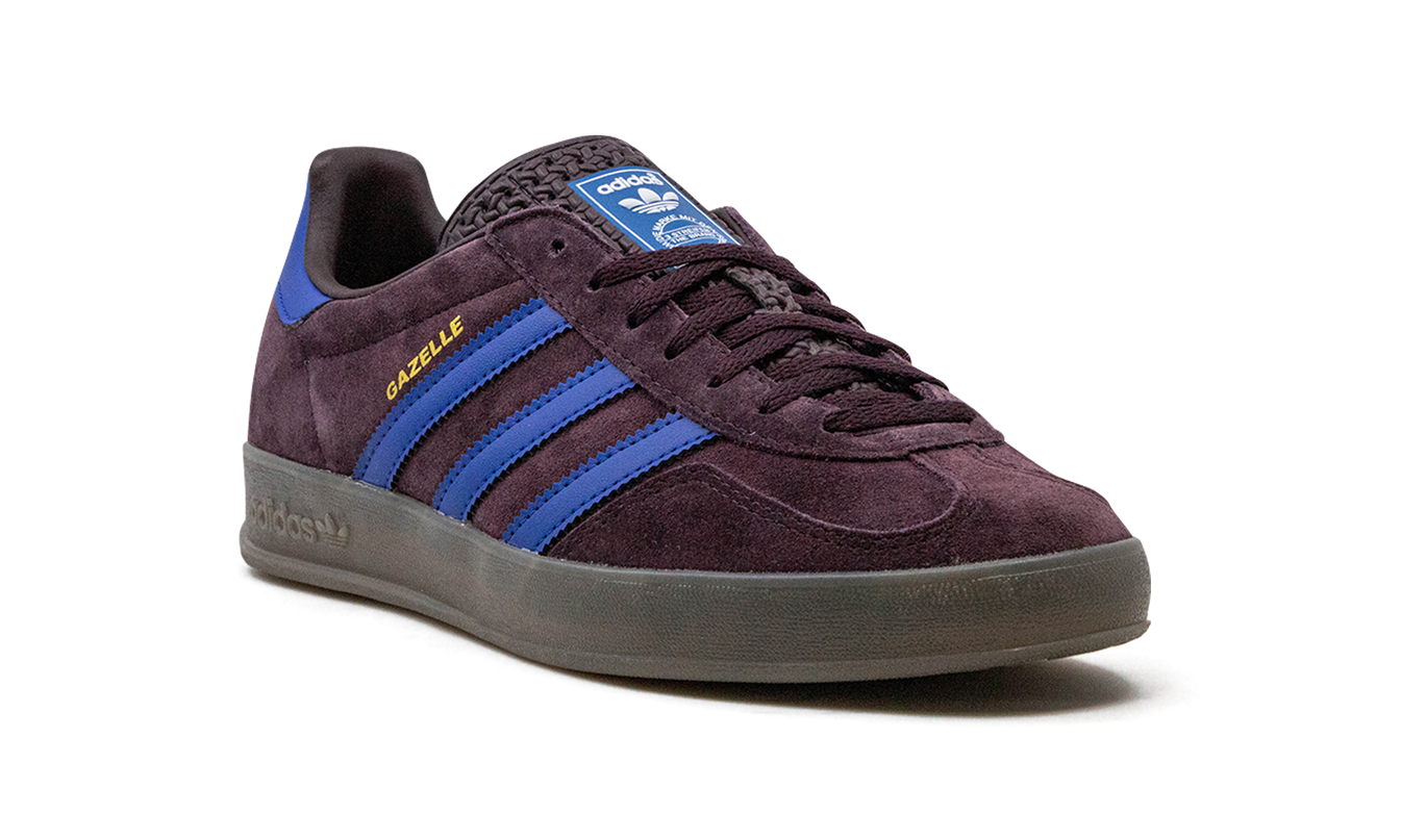 Adidas Gazelle Indoor "SHADOW MAROON SEMI LUCID BLUE"
