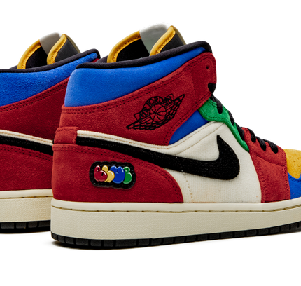Air Jordan 1 Mid "Blue The Great - Fearless"