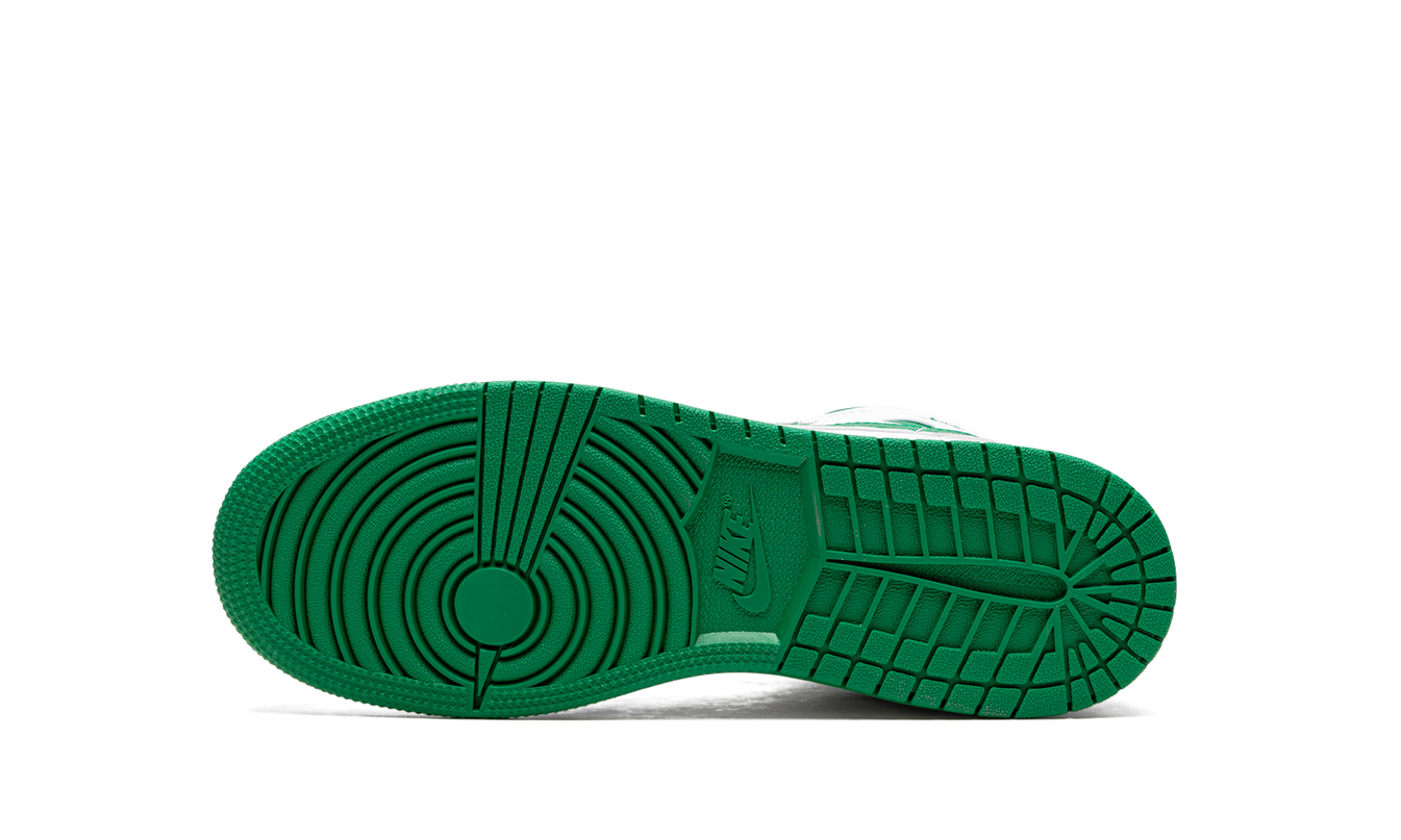 Air Jordan 1 Mid SE GS "Grey / Pine Green"