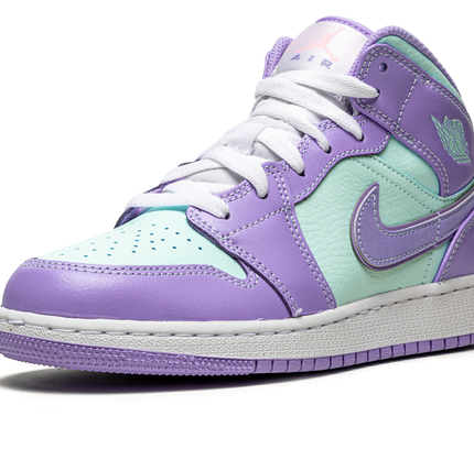 Air Jordan 1 Mid GS "Purple Pulse / Arctic Punch"