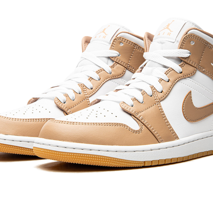 Air Jordan 1 Mid "Tan / Gum"