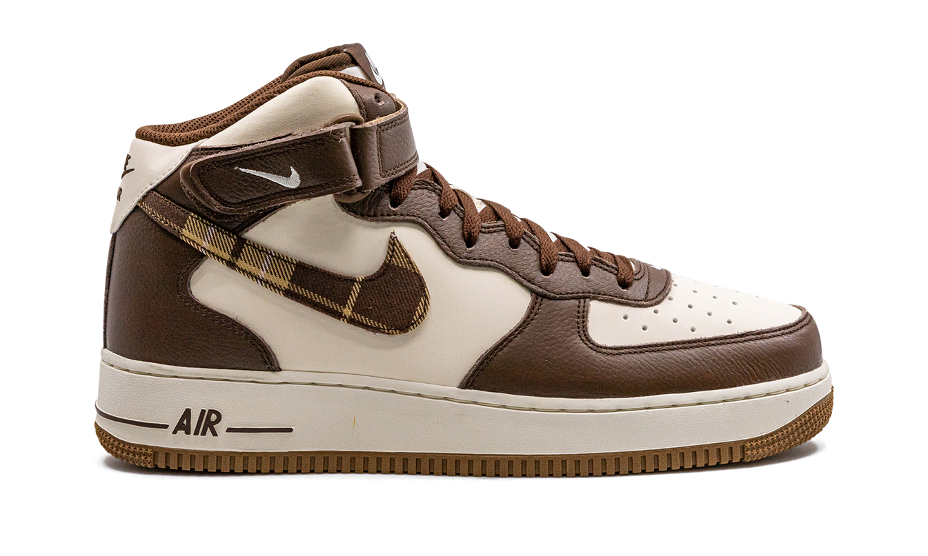 Nike Air Force 1 Mid "Brown Plaid"
