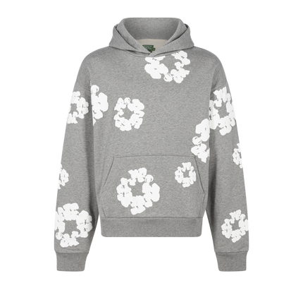 Das Baumwollkranz-Sweatshirt „Grau“