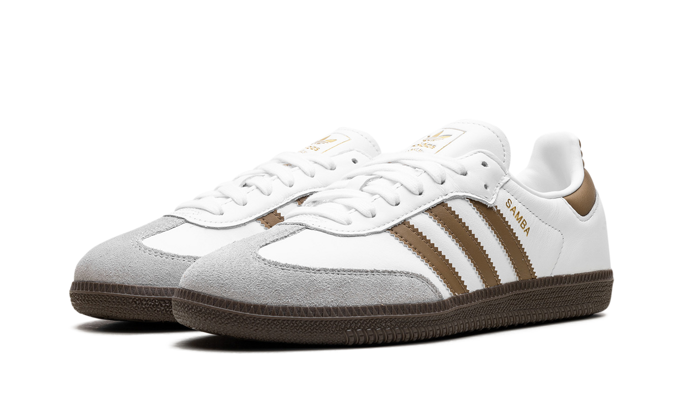 Adidas Samba OG "Cloud White / Brown Desert"